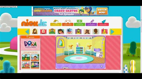 Nick Jr Kids Games Dora The Explorer With Yasso Smurf Nick Jr
