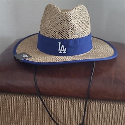 New Era Accessories New Era La Dodgers Straw Hat Poshmark