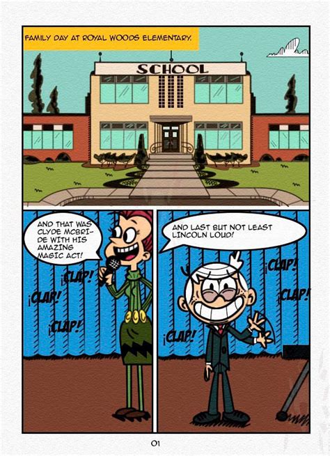 Loud House Comic Part1 By Bluflamestudio On