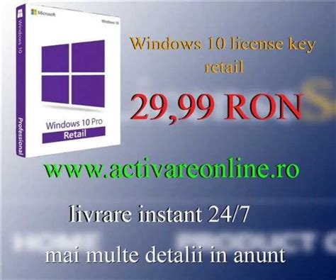 Activareonlinero Windows 10 Pro Licenta Key Retail 3264 Bit Bucuresti