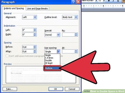 A plain double spaced document with a classic professional look. 3 Ways to Double Space in Word - wikiHow