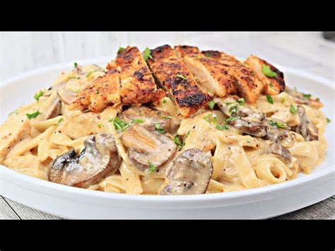 Creamy Chicken And Mushroom Pasta From Island Vibe Cooking Recipe On