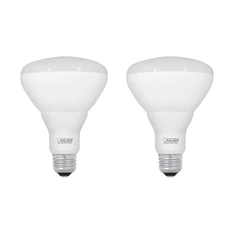 Feit Electric 65w Equivalent Soft White 2700k Br30 Dimmable Cec Title