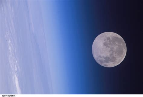 Moon From The International Space Station
