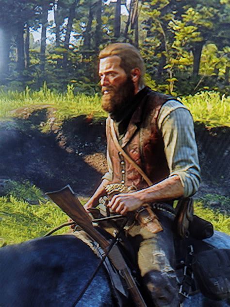 Arthur Morgan Long Beard That Man You See There With The