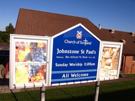 Church Sign Board © Wfmillar Cc By Sa20 Geograph Britain And Ireland