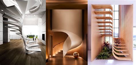 Circular stairs make a major design statement. 51 Stunning Staircase Design Ideas