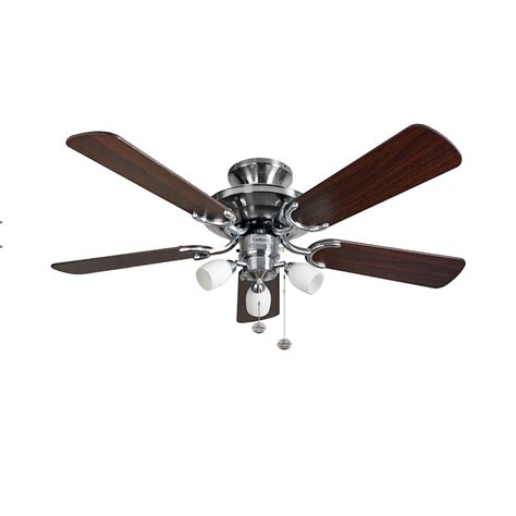 More change 42 inch modern crystal ceiling fans with lights remote control 3 color changes chandelier with lights for bedroom/living/dining. Fantasia Mayfair Ceiling Fan 42 inch Stainless Steel with ...