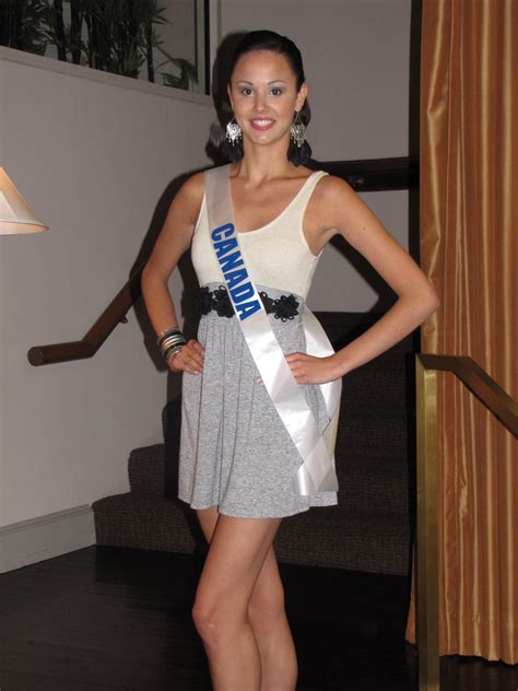 Just Reviews Miss Teen Canada World Competes For The World Title