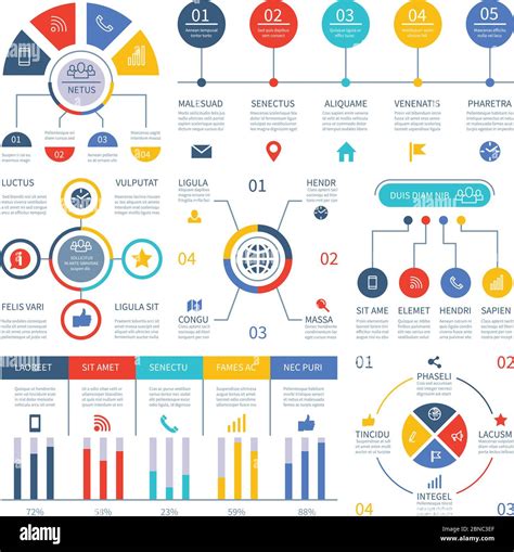 Presentation Infographics Flowchart Timeline Process Chart