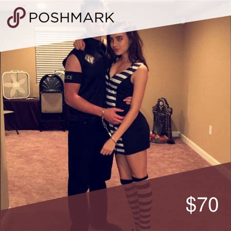 Couples Cop And Robber Costume Comes With Both Costumes Cop Large Robber Small I Will Add More