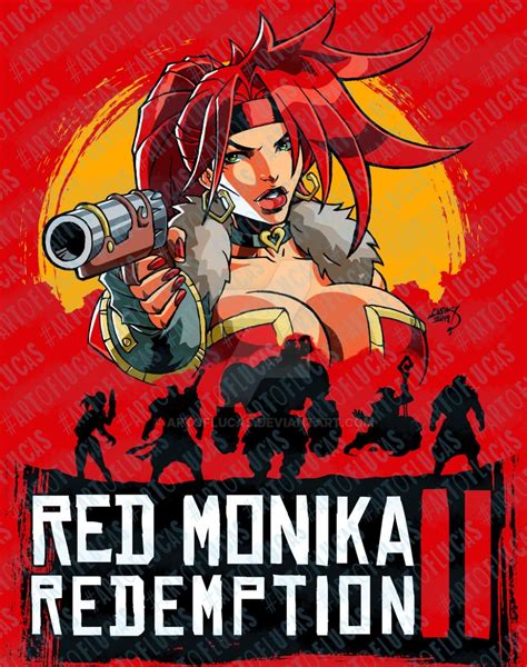 Red monika by icededge on deviantart. Red Monika Redemption 2019 by artoflucas on DeviantArt in 2020 | Redemption, Comic book ...