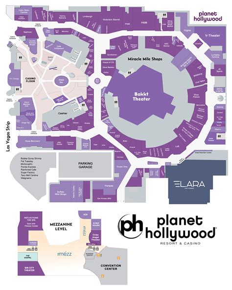 35 Planet Hollywood Las Vegas Map Maps Database Source