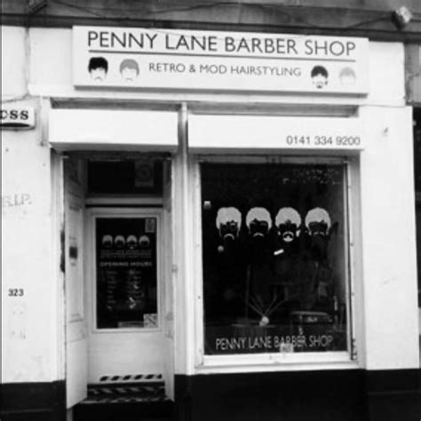 Penny Lane Barber Shop Glasgow