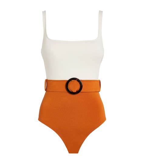 womens evarae orange cassandra swimsuit harrods {countrycode}