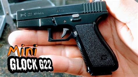 Mini Arma Glock G22 Miniature Gun Youtube