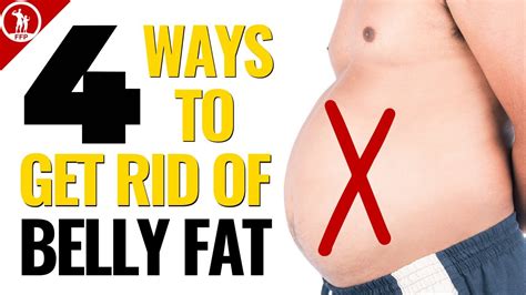 How To Get Rid Of Belly Fat For Men 4 Core Principles