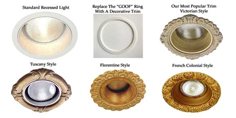 Decorative Trim Rings For Recessed Lighting Shelly Lighting