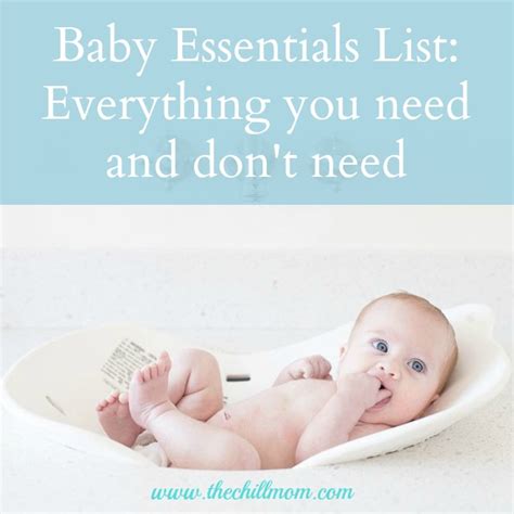 Maybe you would like to learn more about one of these? Newborn Essentials List | Everything You Need To Buy ...