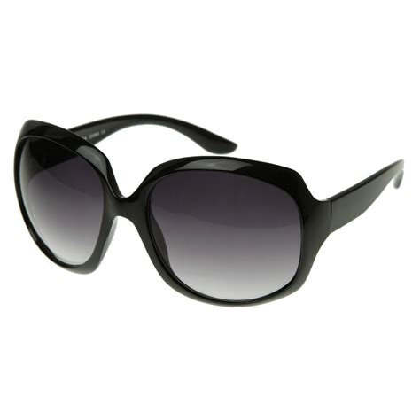 Designer Oversize Womens Glossy Fashion Sunglasses Zerouv