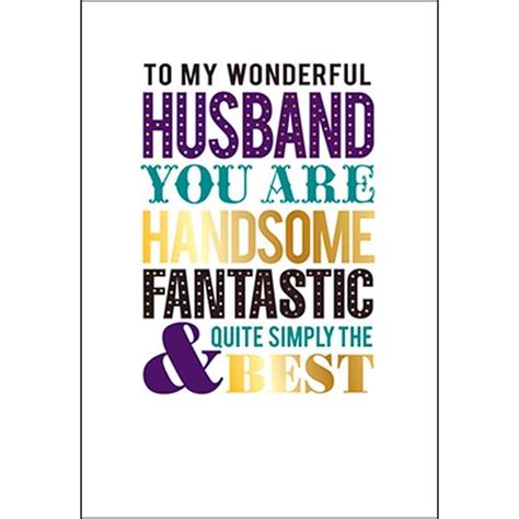 Birthday Card Husband To My Wonderful Husband Birthday Cards You