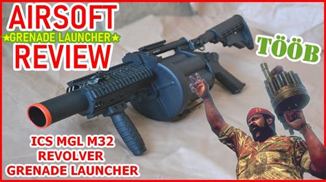 Ics Mgl Full Size Airsoft Revolver Grenade Launcher Airsoft Review