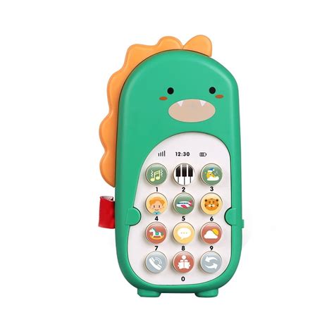 Houkiper Baby Phone Toy Baby Educational Music Telephone Story Phone
