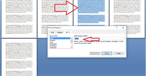 Learn New Things Shortcut Key To Delete Pages In Ms Word Delete