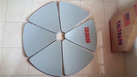 Converting 4.7 ft to cm is easy. C/Ku BAND 4 FEET 120 CM SATELLITE REFLECTOR DISH REVIEW ...