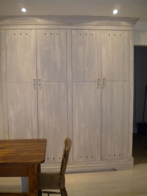 Pantry Cupboard Hand Painted Supawood Mdf Units With A Aged Finish