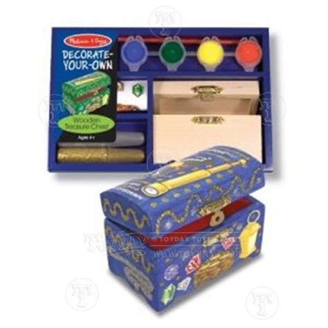 Paint A Treasure Chest Craft Kits Creative Toys