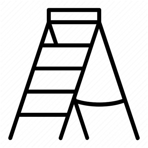 Ladder, smart ladder, step ladder, steps, wooden ladder icon - Download on Iconfinder