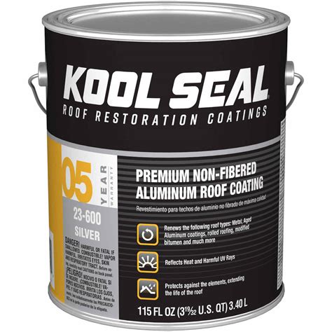 Kool Seal Premium Non Fibered Roof Coating 5 Year