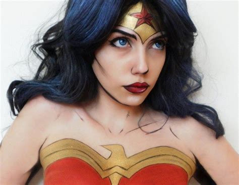 Wonder Woman Makeup Cosplay Wonder Woman Makeup Halloween Makeup