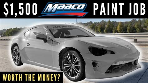 How Much Is It To Paint A Car At Maaco