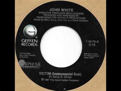 John White Victim Instrumental Dub 1987 YouTube