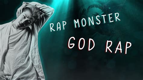Bts Rap Monster 랩몬스터 God Rap Lyrics Hanromeng Youtube