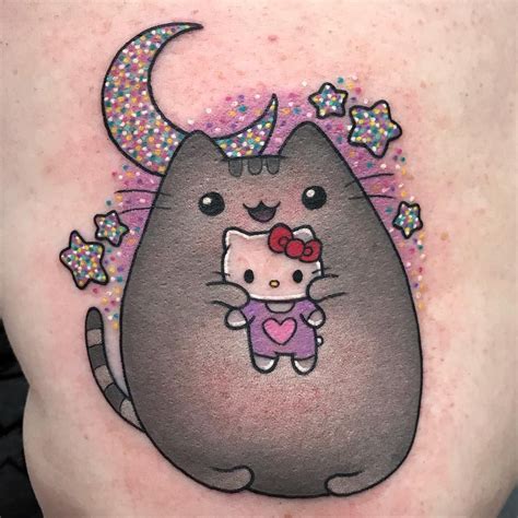 Kawaii Pusheen Tattoo Tattoos Art Tattoo Animal Tattoo