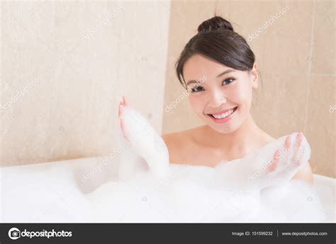 Beautiful Woman Taking Bath Stock Photo Ryanking999 151599232