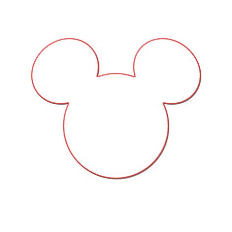 Diy And Craft Mommy For Kids Page 2 Mickey Mouse Head Template