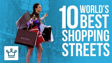 10 Best Shopping Streets In The World Youtube