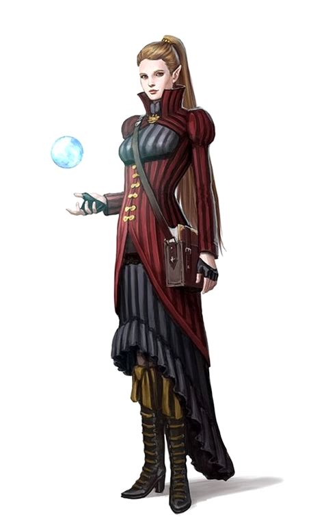 Female Elf Scholar Librarian Wizard Pathfinder Pfrpg Dnd Dandd 35 5th