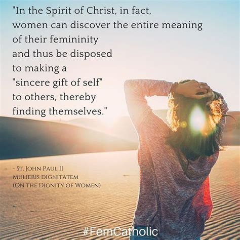 In The Spirit Of Christ In Fact Women Can Discover The Entire