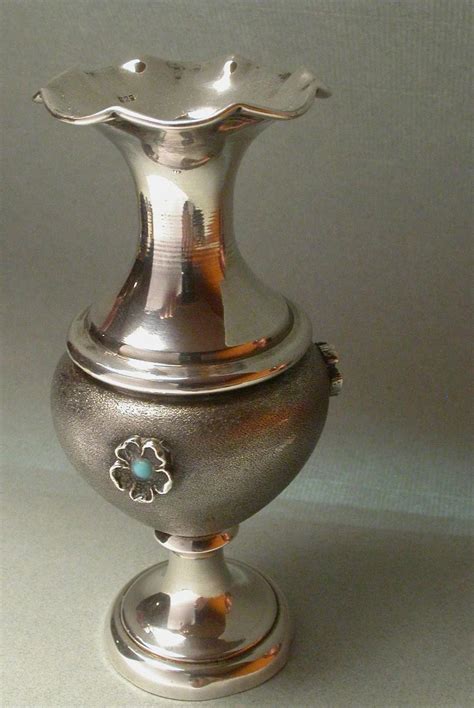 Italian Sterling Silver Bud Vase : Elana's Treasures Box | Ruby Lane
