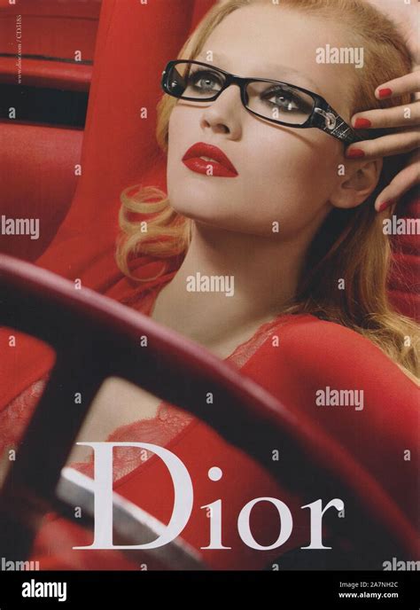 Poster Advertising Dior Fashion House In Paper Magazine From 2009 Year
