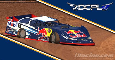 Red Bull Dirt Late Model By Sean Disbro2 Trading Paints
