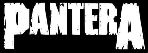 Pantera Logo Band Stickers Metal Band Logos Band Illustration