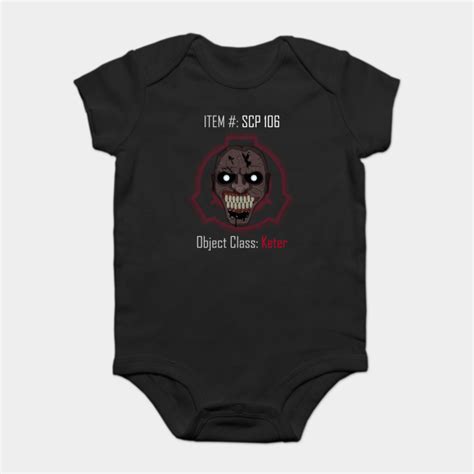 Scp 106 Scp Onesie Teepublic