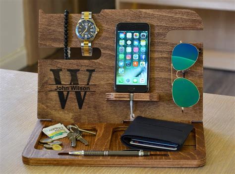 Amazon Com Docking Station Personalized Mens Gift Gifts For Men Apple