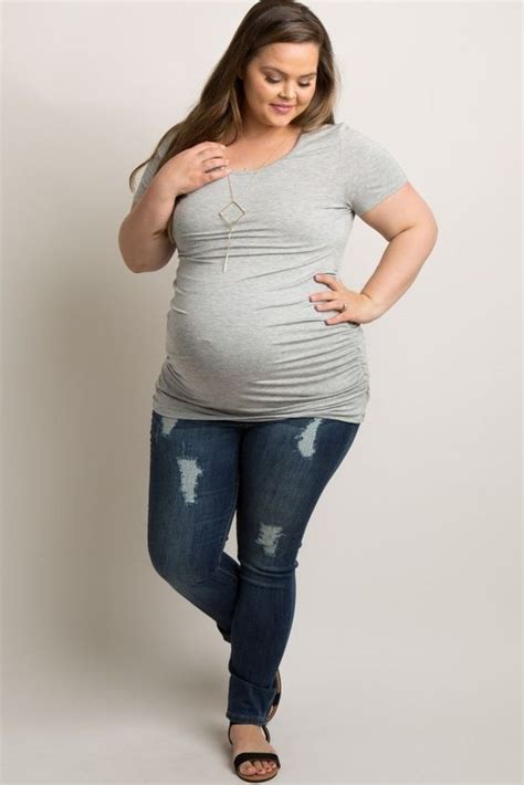 ideas de moda gorditas embarazadas